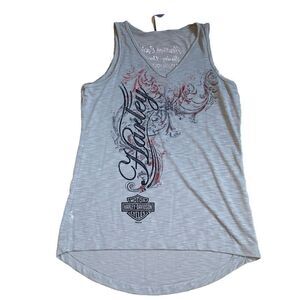 Women’s Harley Davidson tank top Daytona Beach Florida Size Large-Fort Walton